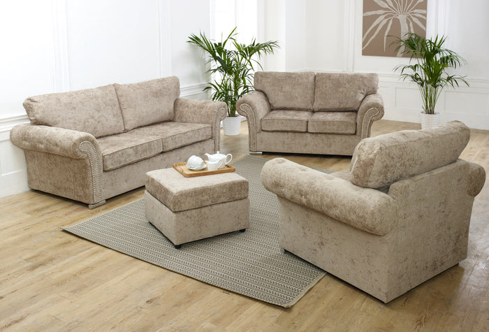 Maryline Full Back 3+2+1 Sofa Set