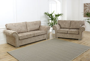 Maryline Full Back 3+2 Fabric Sofa Set