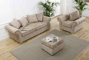 Maryline Scatter Back 3+1 Sofa Set