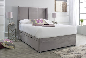 Sydney Ottoman Storage Bed Left Side Opening