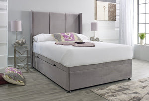 Sydney Ottoman Storage Bed Right Side Opening