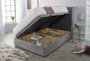 Sydney Ottoman Storage Bed Left Side Opening