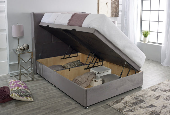 Sydney Ottoman Storage Bed Right Side Opening