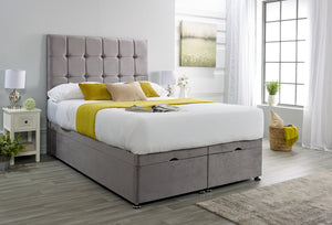 Cubed Ottoman Storage Bed Footend Opening