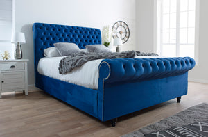 Spanish Sleigh Bed Frame