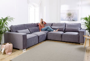 Sloane Fabric Corner Sofa