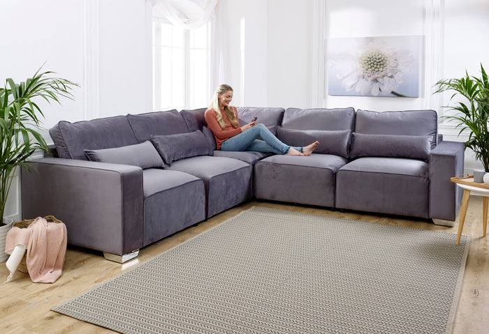 Sloane Fabric Corner Sofa