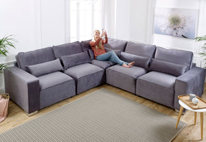 Sloane Fabric Corner Sofa