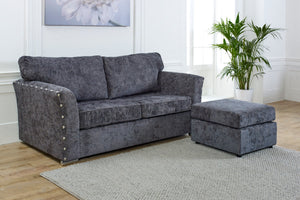 Essex Fullback 3+2 Fabric Sofa Set