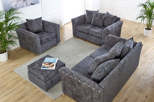 Essex Scatter Back 3+2+1 Sofa Set